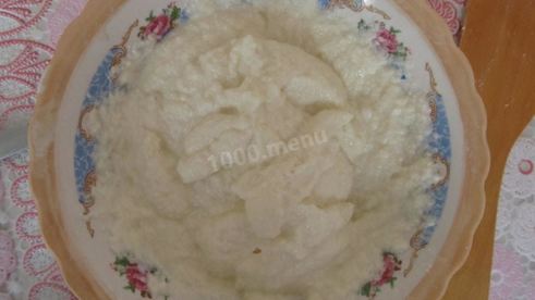 творожно-яблочное суфле