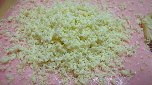 творожное суфле с белым шоколадом и клубникой