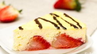 Творожное суфле с ягодами