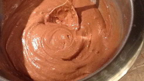 вишнево-шоколадное суфле