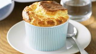 Воздушное сырное суфле в духовке