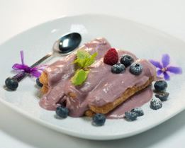 Фиалковый тирамису