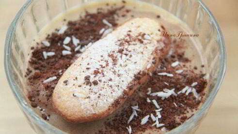 кофейно-кокосовый тирамису