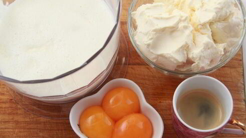 кофейно-кокосовый тирамису