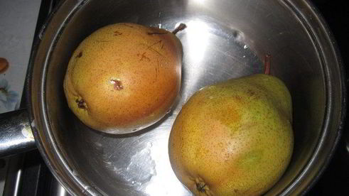 тирамису с грушей и лаймовым курдом