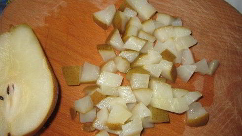 тирамису с грушей и лаймовым курдом