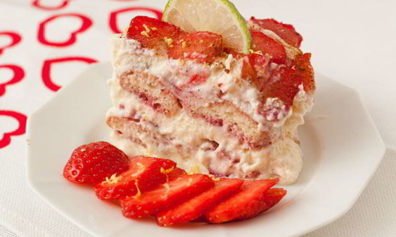 Рецепт тирамису с клубникой