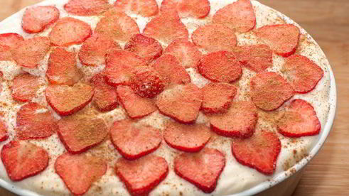 тирамису с клубникой