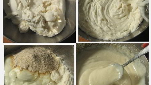 тирамису с рикоттой, орехами и корицей