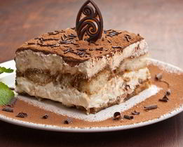 Тирамису с яблоками