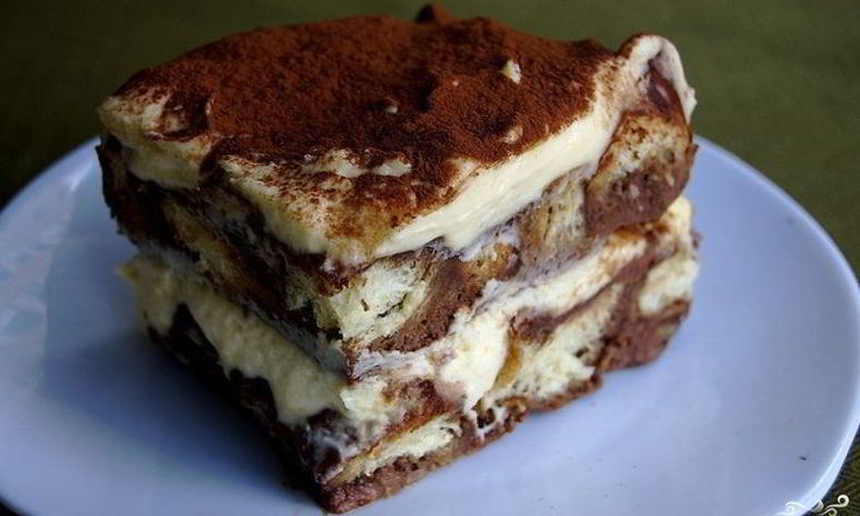 Рецепт тирамису со сгущенкой