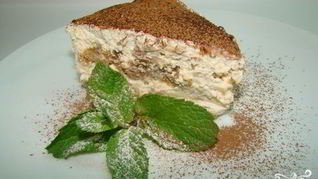 Тирамису со сметаной