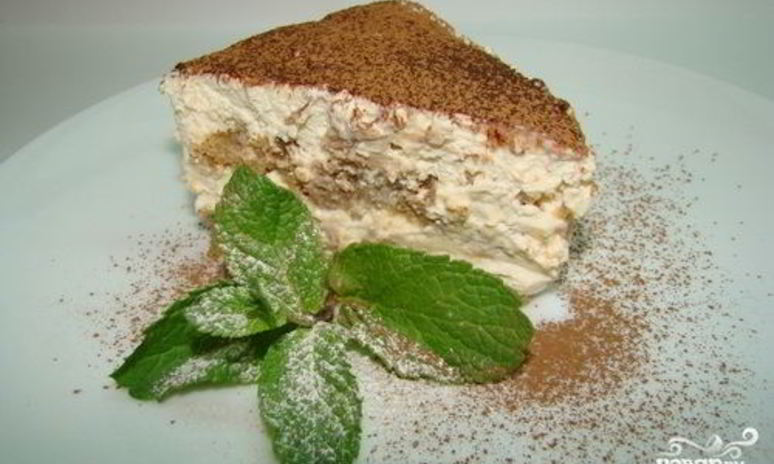 Рецепт тирамису со сметаного