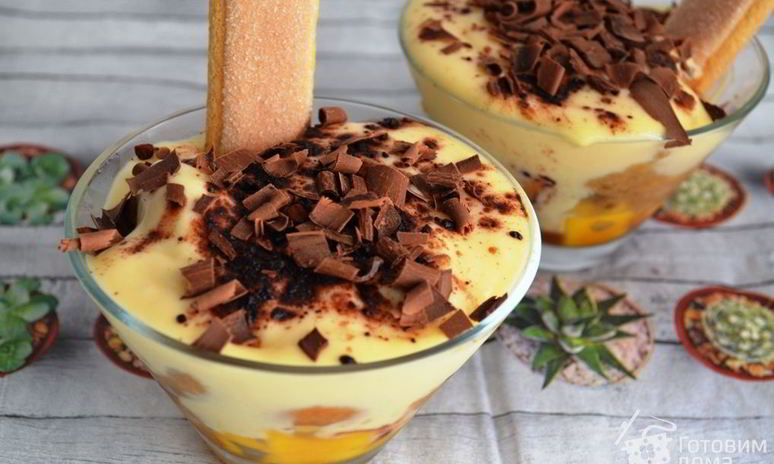 Рецепт тропиканистого тирамису