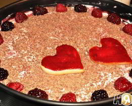 Ягодный торт-тирамису