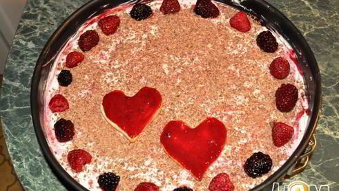 ягодный торт-тирамису