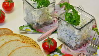 Творог с зеленью