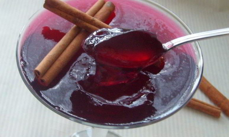 Рецепт виноградного желе