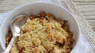 Яблочный крамбл