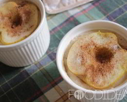 Яблочный пудинг