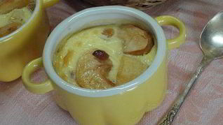 Яблоки, запеченные в сливках