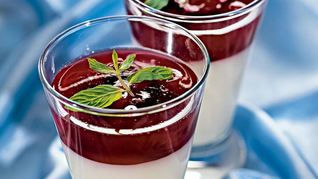 Ягодно-йогуртовое желе