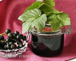 Желе из черной смородины