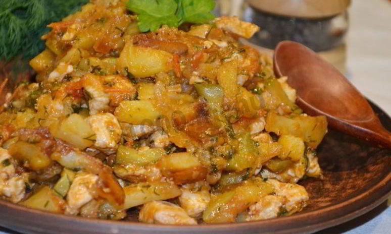 Рецепт азу из индейки