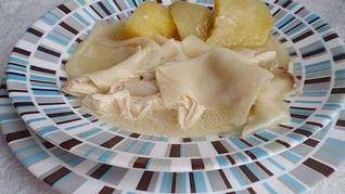 Бешбармак из курицы