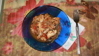 Чахохбили из курицы по-грузински