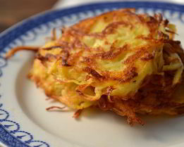 Драники-латкес из картофеля