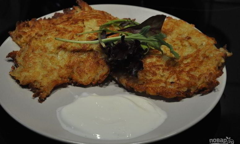 Рецепт драников по-белорусски