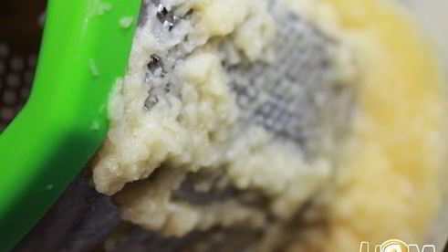 драники с чесноком