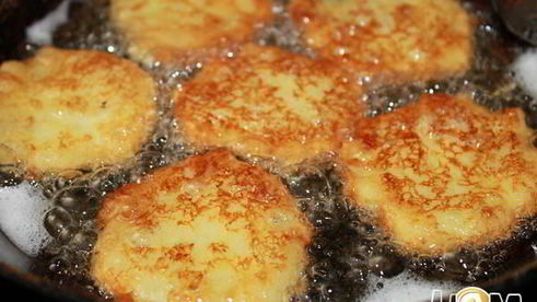 драники с чесноком