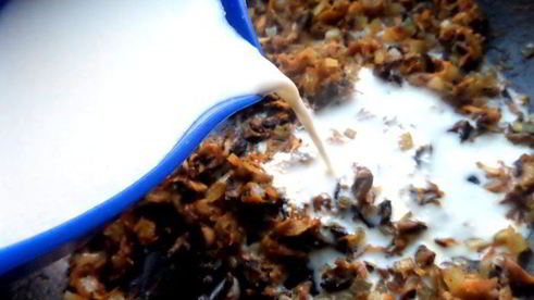 драники с мясной начинкой