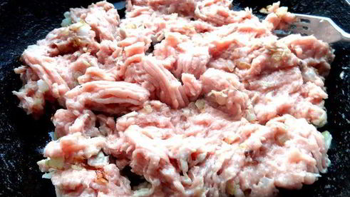 драники с мясной начинкой