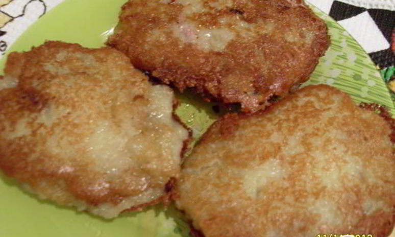 Рецепт драников с мясом