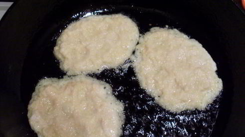 драники с мясом