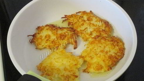 драники с сыром