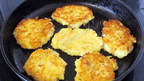 драники с сыром