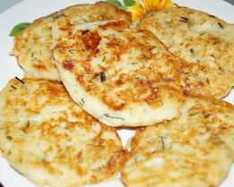 Драники с творогом