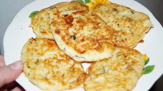 Драники с творогом