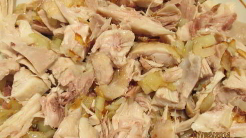 драники в горшочках с курицей