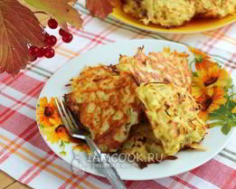 Картофельные драники в духовке