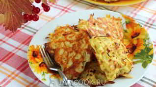 Картофельные драники в духовке