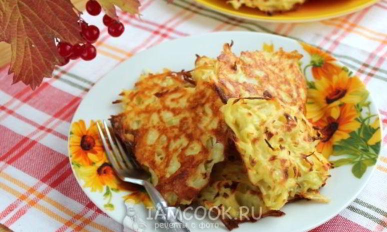 Рецепт картофельных драников в духовке