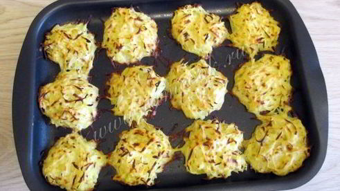 картофельные драники в духовке