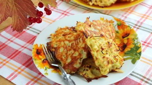 картофельные драники в духовке