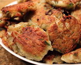 Постные драники