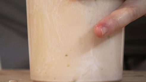 сэндвич с консервированной ветчиной и драником